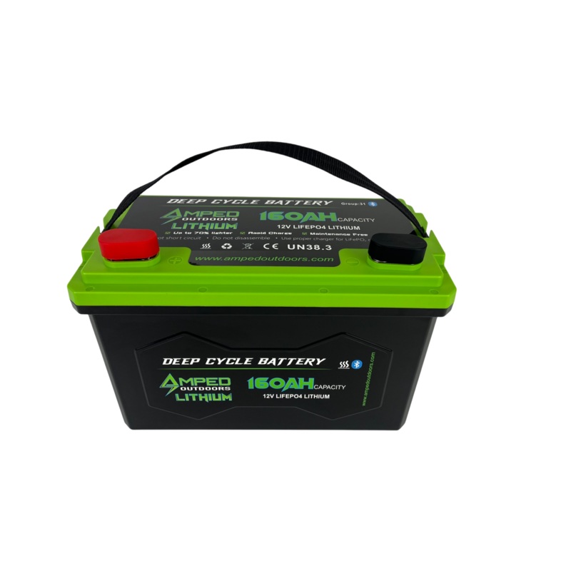 160Ah Lithium Battery (LiFePO4) 12.8V – Bluetooth – IP67 Waterproof – Heated