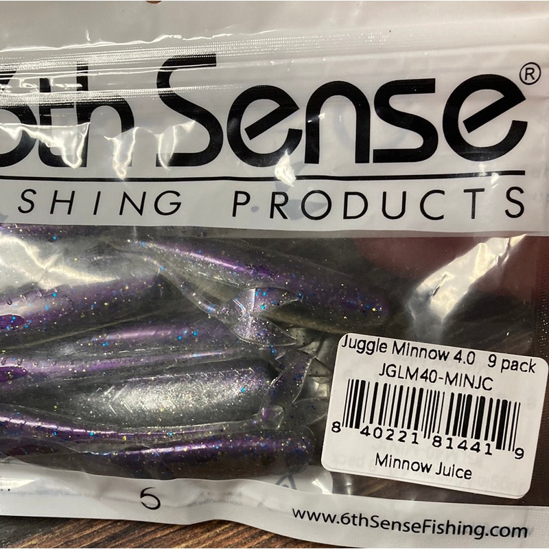 6th Sense Juggle Minnow 4″ Minnow Juice