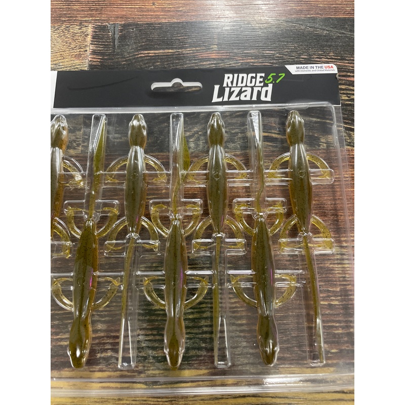 6th Sense Ridge Lizard 5.7″ Green Pumpkin Pro
