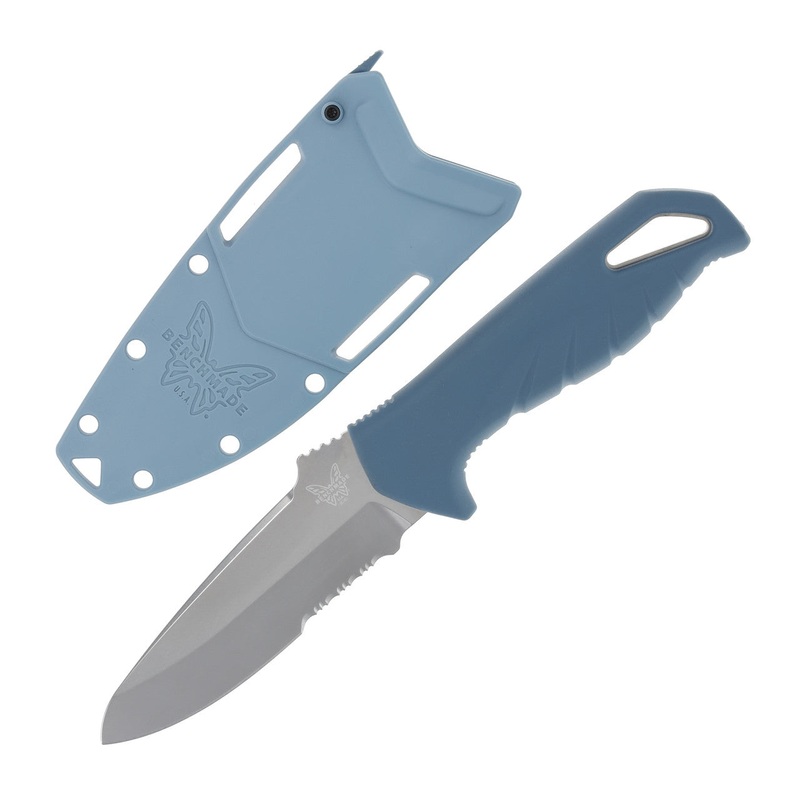 Benchmade Undercurrent- Depth Blue Santoprene- Sheepsfoot