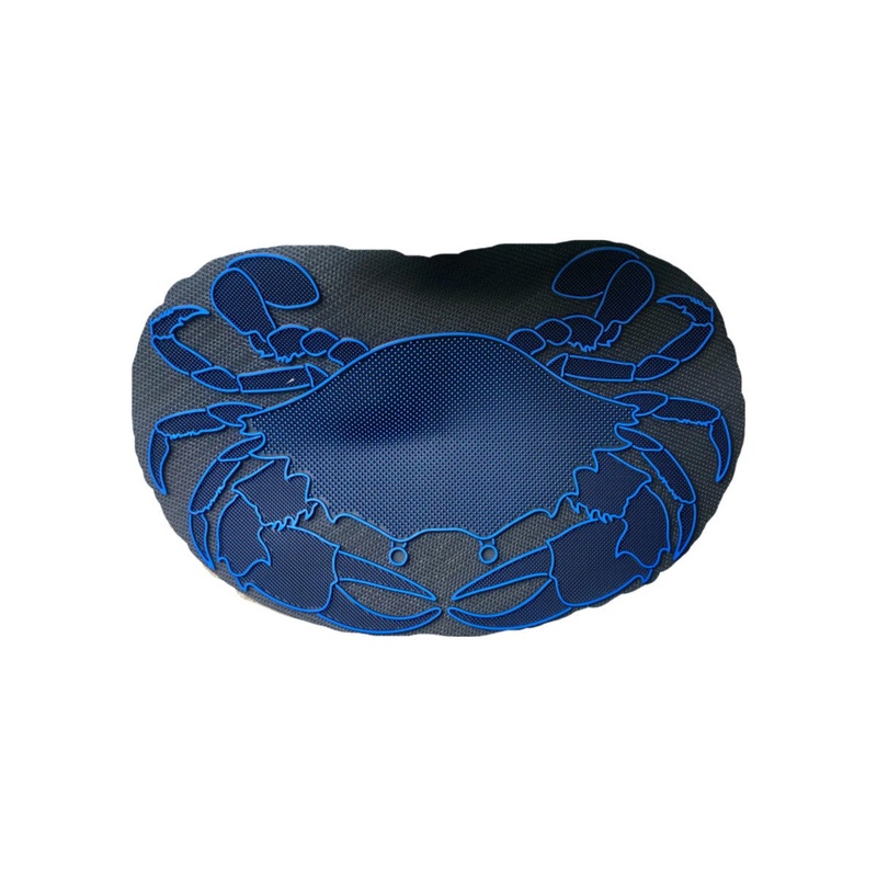 Blue Claw Crab Door Mat for Boat or Home
