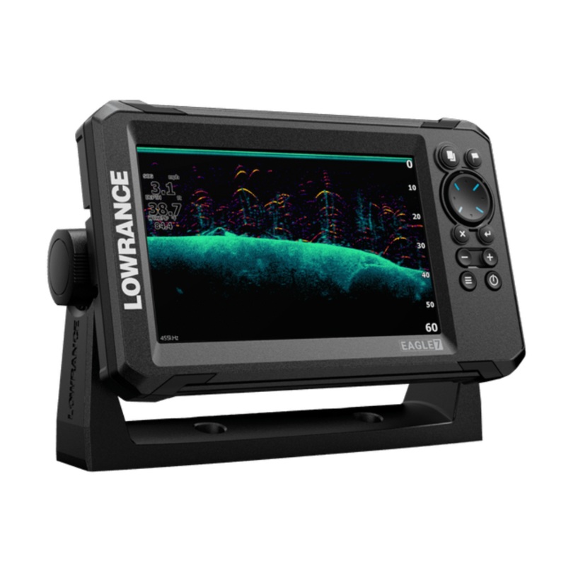 Lowrance Eagle-7 No Transducer ROW: 7″ IPS screen, Worldwide basemap chart