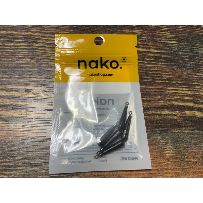 Nako Tungsten Skinny Free Rig 1/8 oz.
