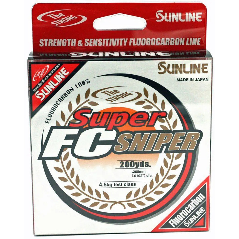 Sunline Super FC Sniper Natural Clear, 165-200 yd.