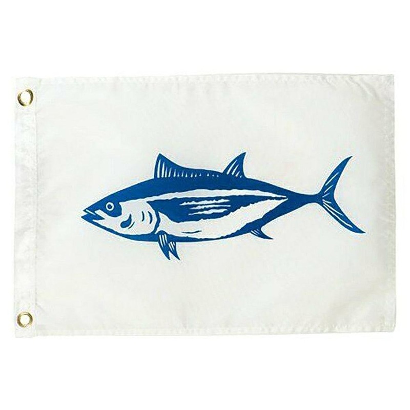 Taylor Made Tuna Flag 12×18