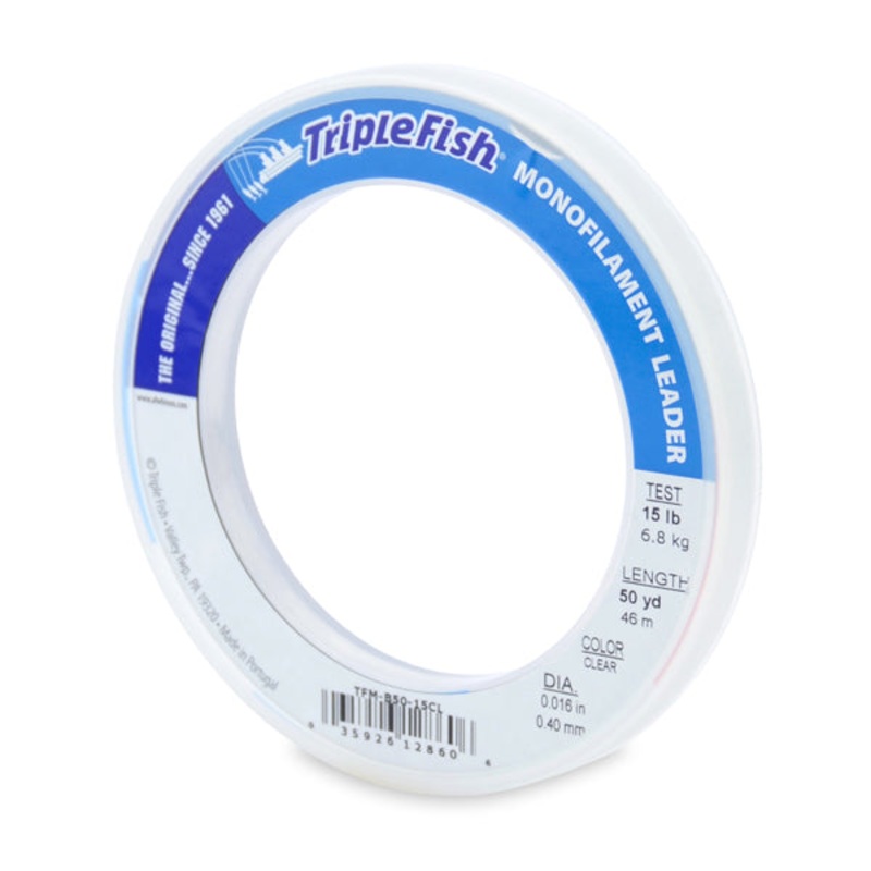 American Fishing Wire Triple Fish Monofilament Leader