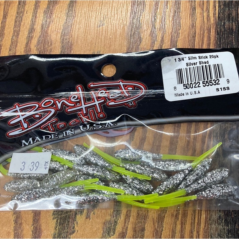 Bone Head Slim Stick 1-3/4″ Sliver Shad