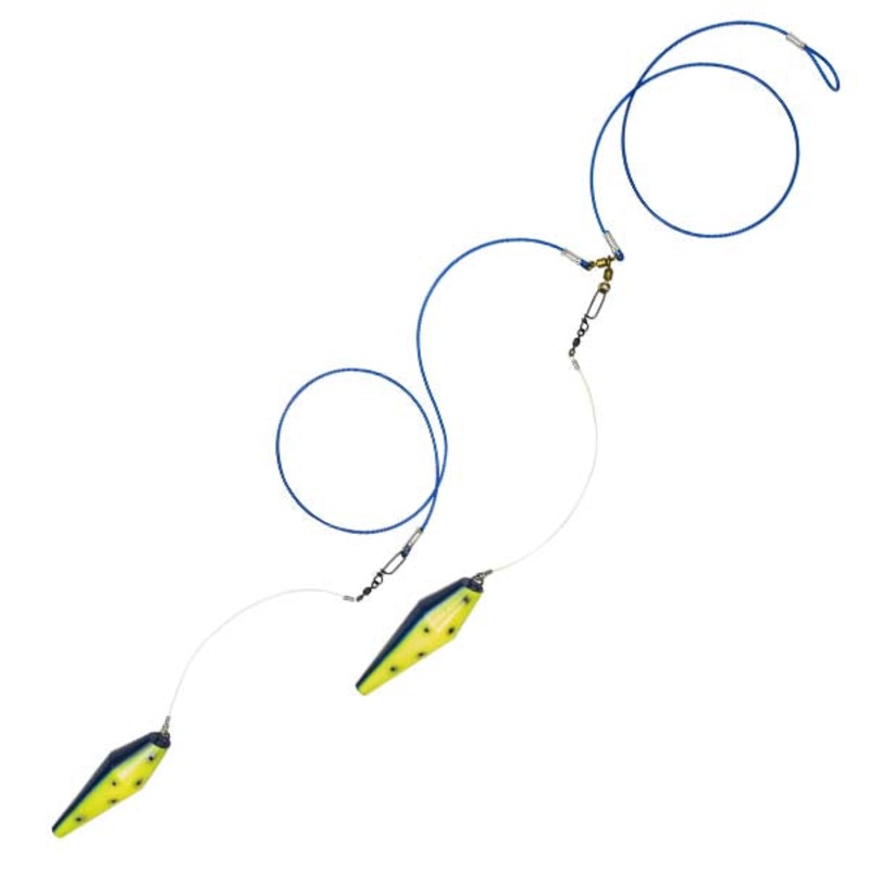Boone Little Lulu 7.5in Mackerel 2-Pin Rigged Ultimate Pin Tease