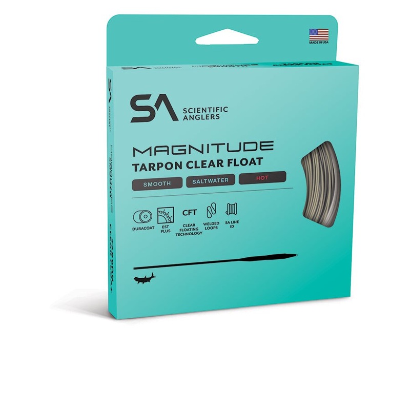 Scientific Anglers Magnitude Smooth Tarpon 12′ Clear Float Tip