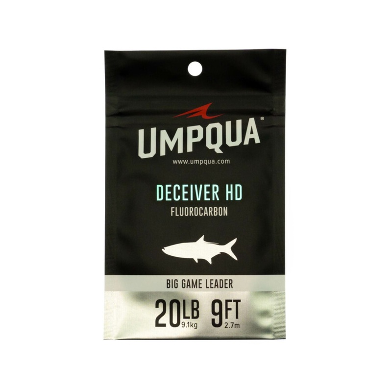 Umpqua Deceiver HD Big Game Fluorocarbon Leader 9′