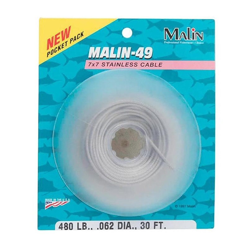 Malin 7×7 Stainless Steel Cable 30FT