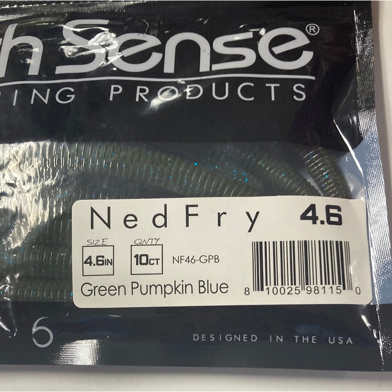 6th Sense Ned Fry 4.6″ Green Pumpkin Blue