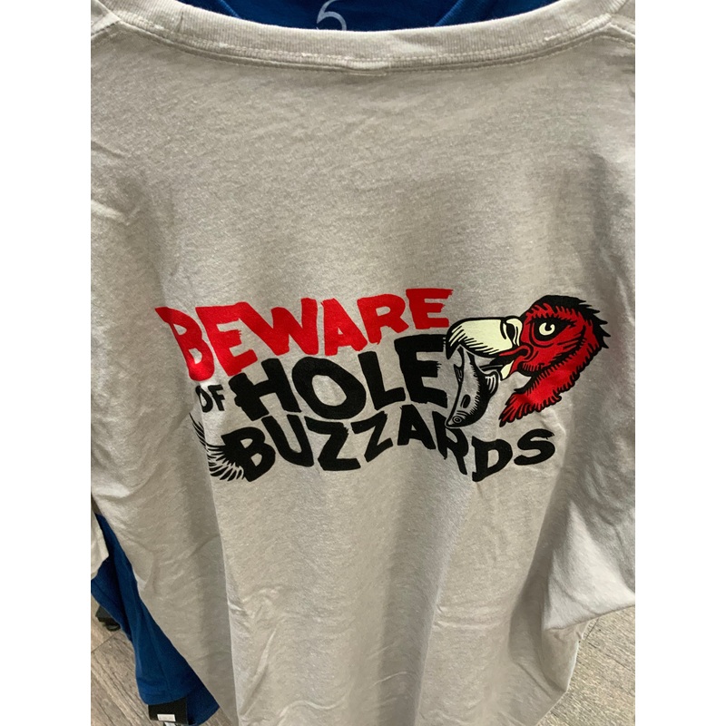 6th Sense T Shirt Beware of Hole Buzzards – Medium