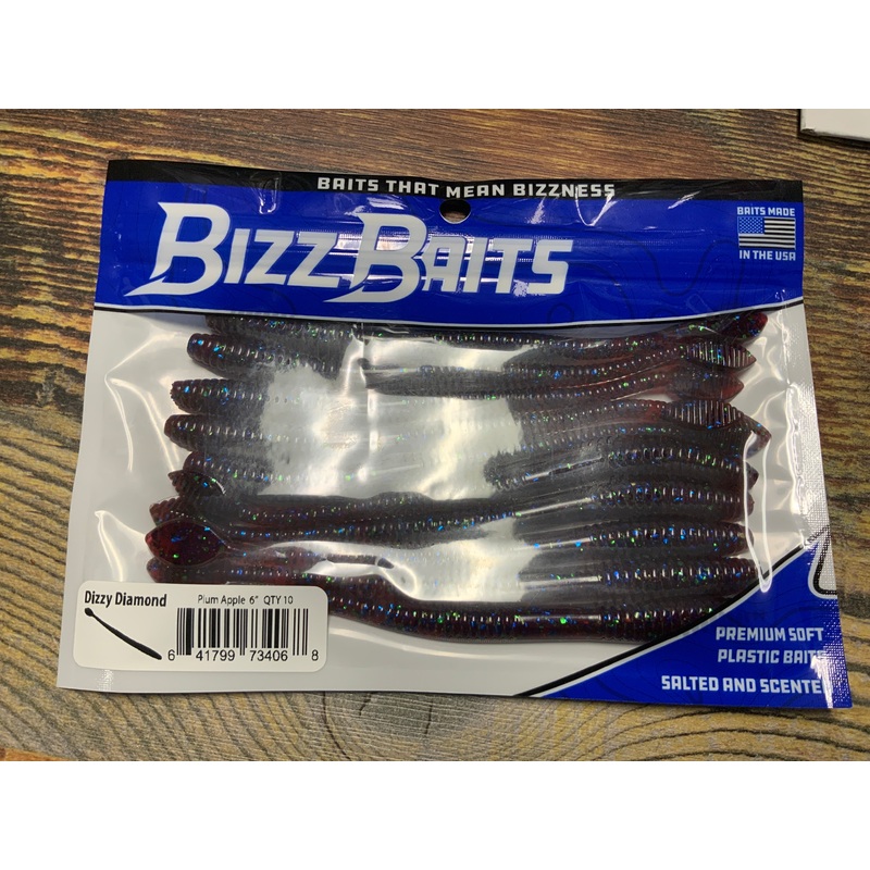 Bizz Baits Dizzy Diamond – Plum Apple