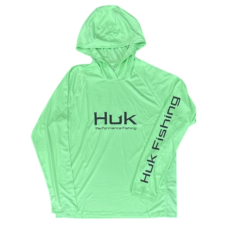 HUK Pursuit Hoodie Green XXL
