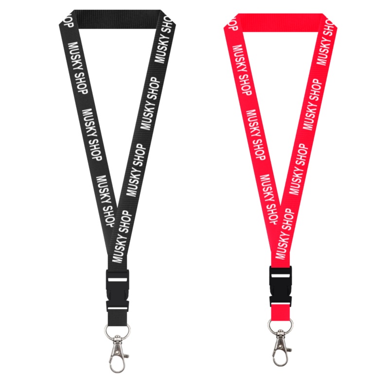 Musky Shop Clip-On Lanyard
