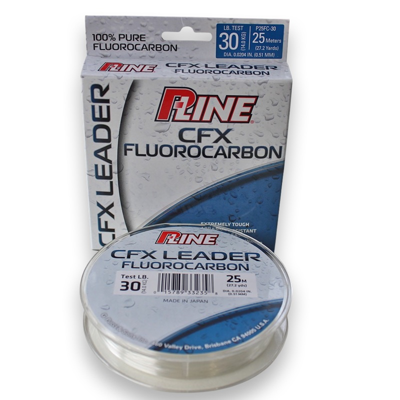 P-Line CFX Fluorocarbon Leader Material 27 Yards – 6 to 60 Pound Test