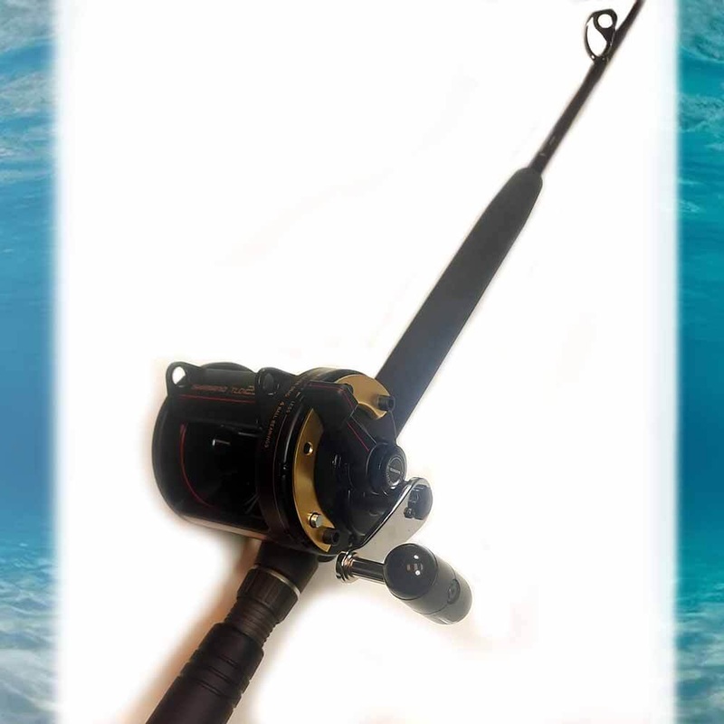 Shimano TLD25 Reel Capt. Harry’s 5FT 8IN CHSU3058 Conventional Rod Combo