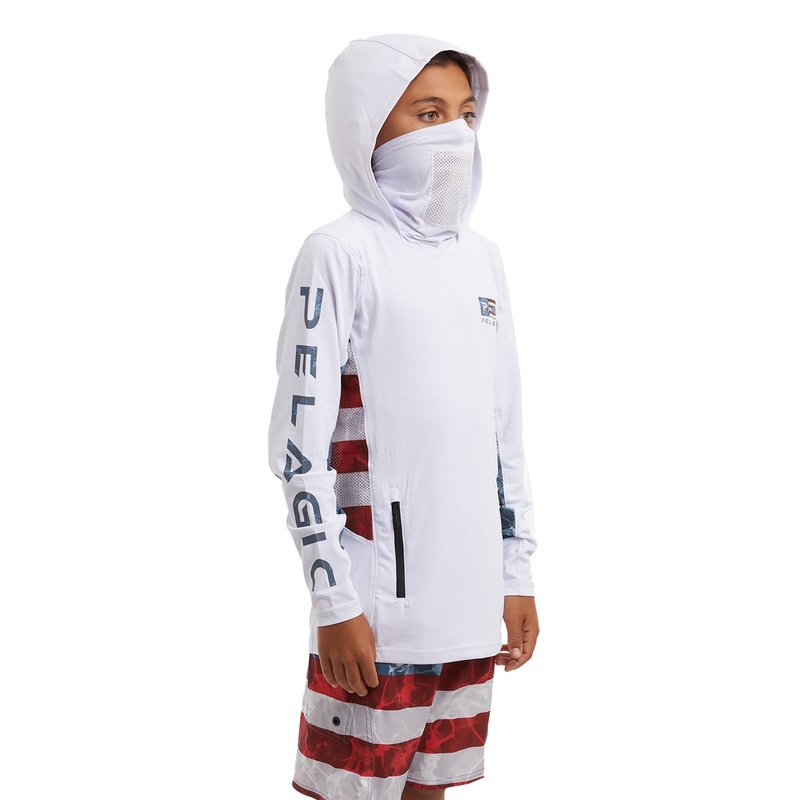 Pelagic ExoTech Hooded LS Hooded Fishing Shirt