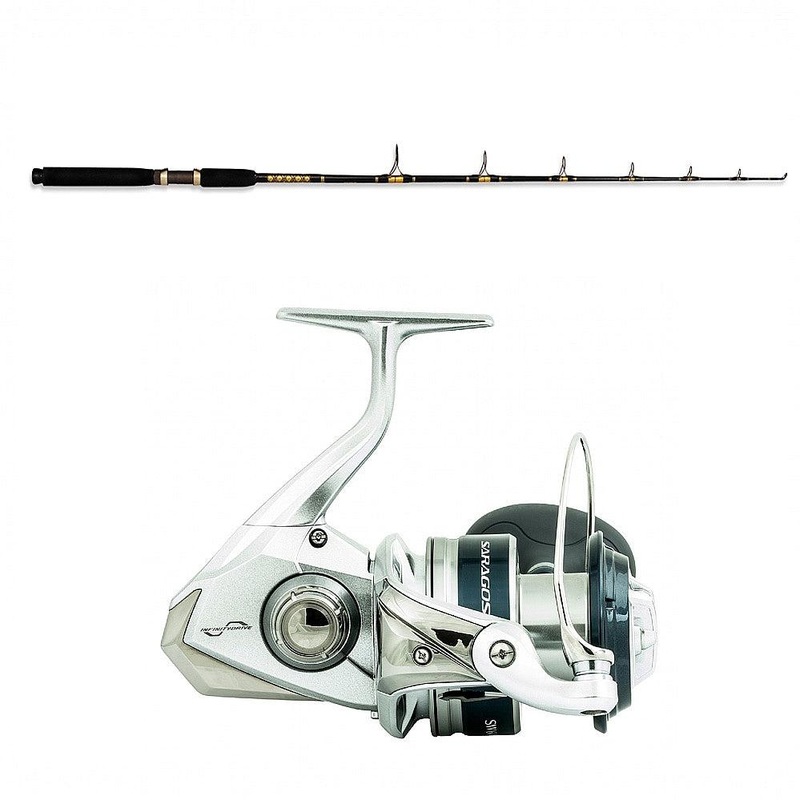 Shimano SARAGOSA SW A 25000 with SPC 15-30 COMP SPIN CG 7′ Combo
