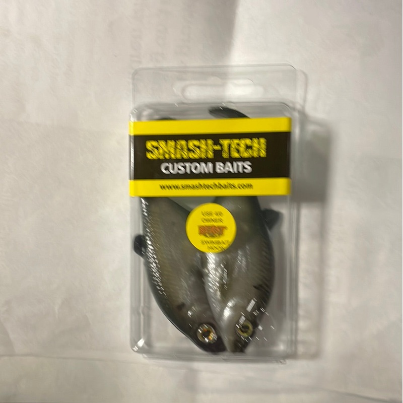 Smash Tech Swimbait 4 Green Gizzard