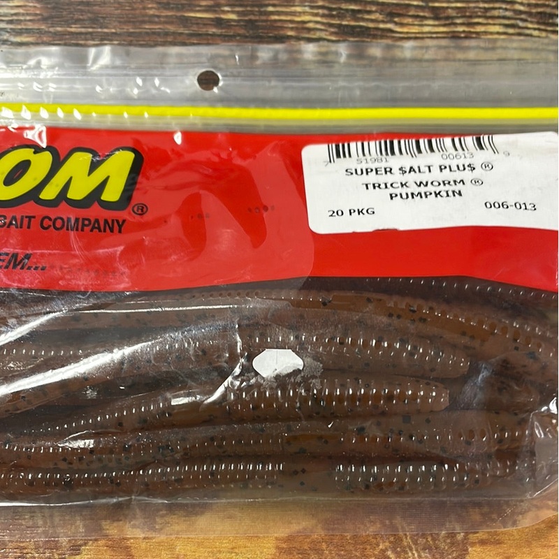 Zoom Trick Worm – Pumpkin