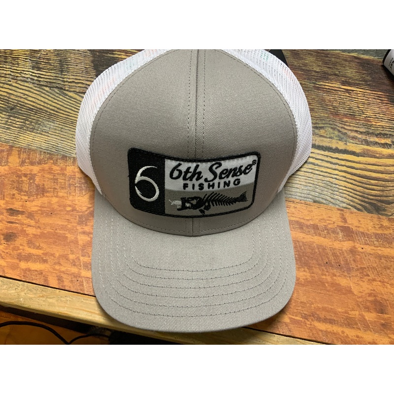 6th Sense Hat – Flag  Bones Gray