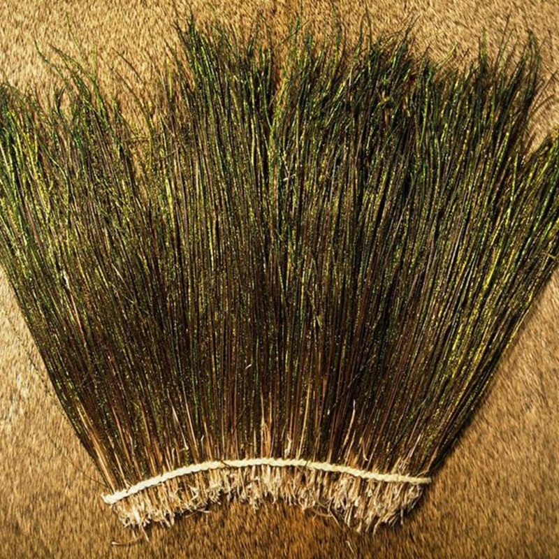 Nature’s Spirit Strung Dyed Peacock Herl
