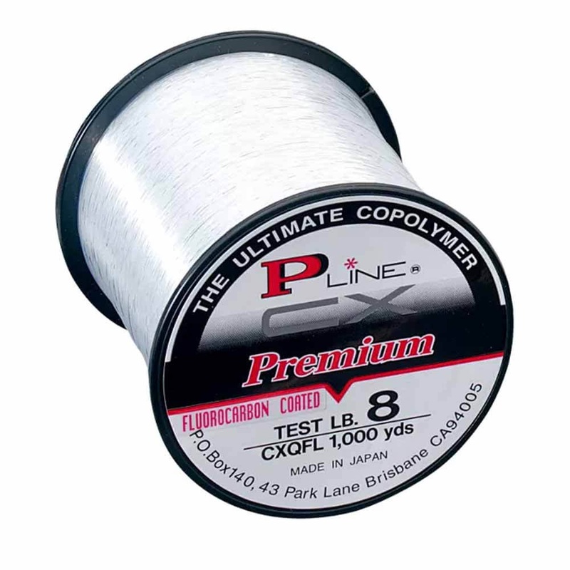 P-Line 1000yd Clear Fluorescent CX Premium CXQFL Line