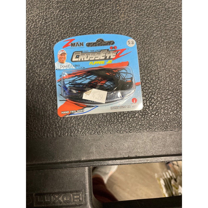 Z Man Crosseye Flipping Jig 5/8 oz Black/Blue