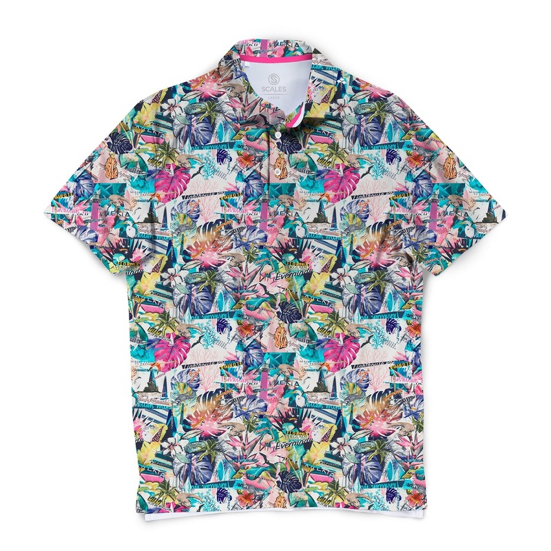 SCALES Tourist Peak Short Sleeve Polo