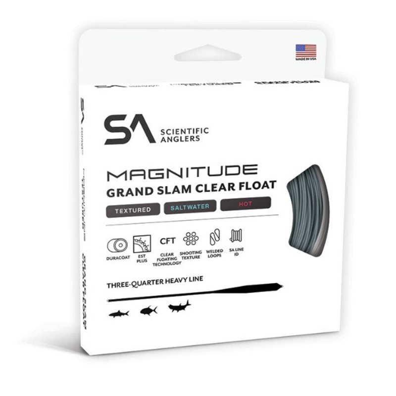 Scientific Anglers Magnitude Textured Grand Slam Full Clear Floating Fly Line