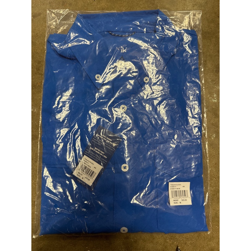 HUK Tidepoint SS shirt royal