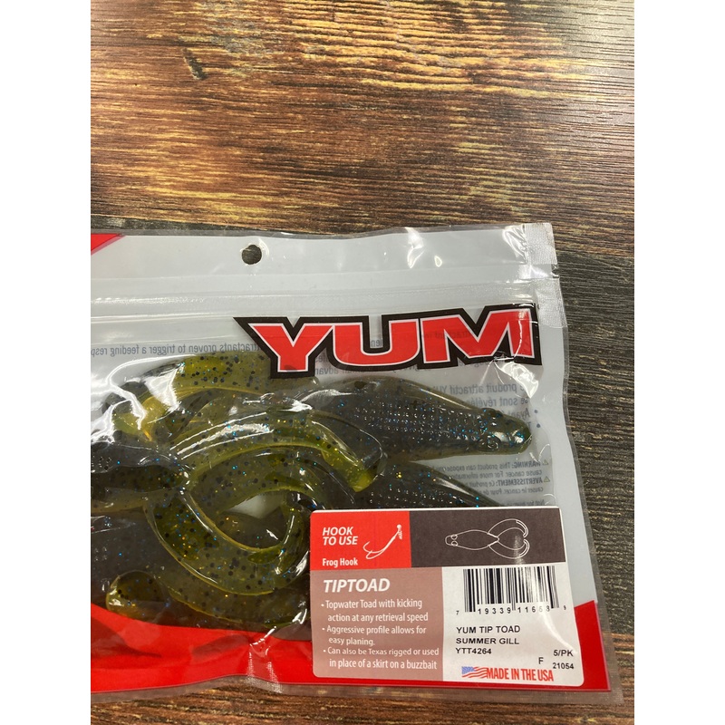 Yum Tip Toad – Summer Gill