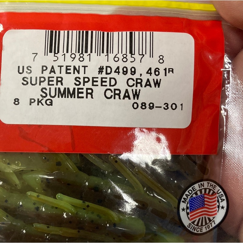 Zoom Super Speed Craw – Summer Craw