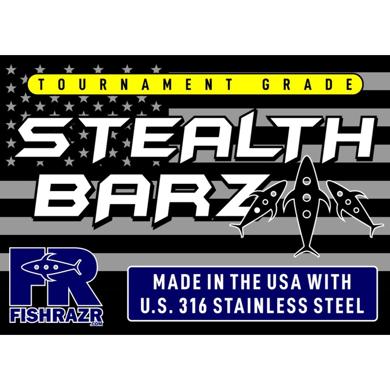 Fish Razr – Stealth Dredge Bars
