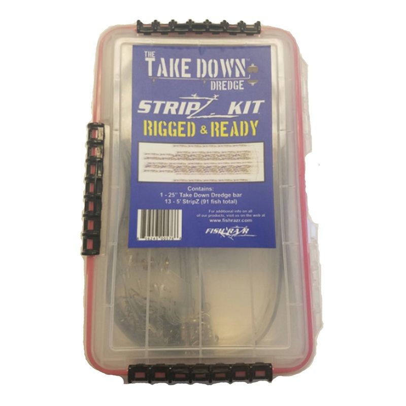 Fish Razr Take Down Dredge Kit 25″ Bar 91 Fish Stripz