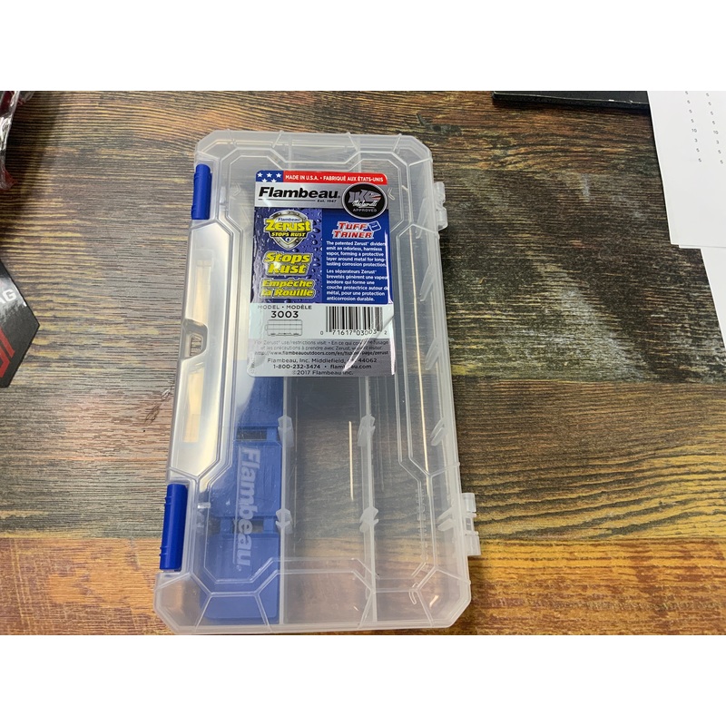 Flambeau Tuff Tainer Box 18 Compartment – Clear