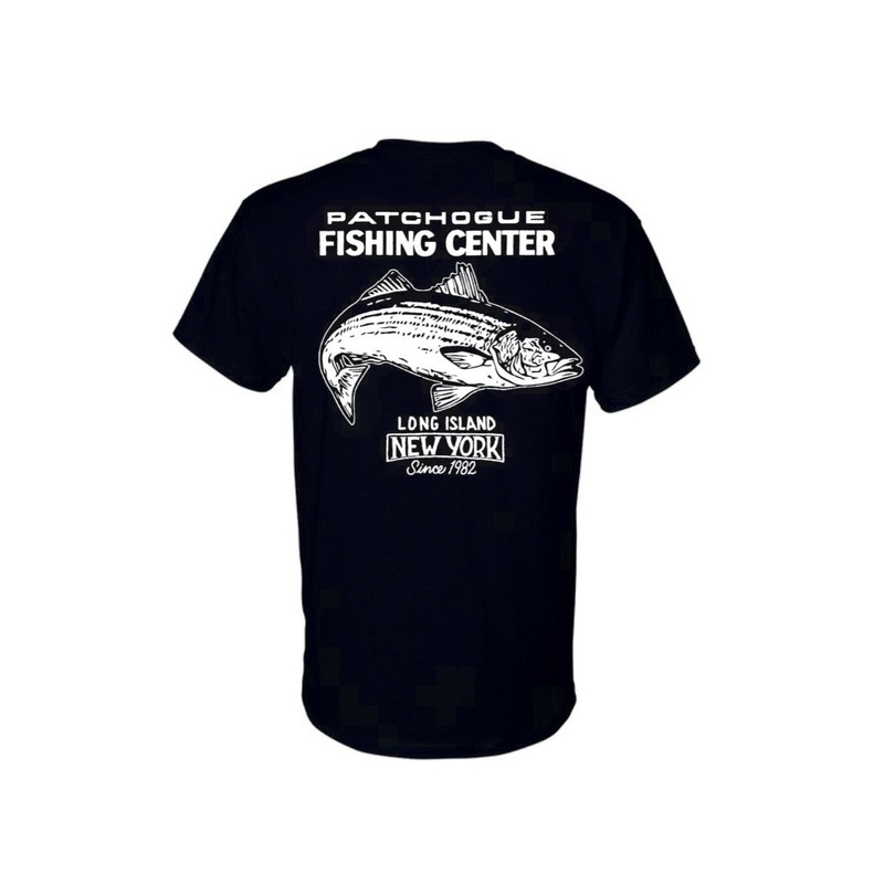 J&J SPORTS “PATCHOGUE FISHING CENTER” SHORT SLEEVE T-SHIRTS