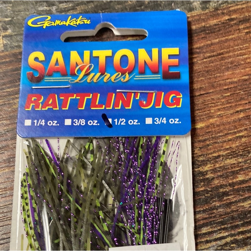 Santone Rattlin Jig 1/2 oz. Mexican Heather