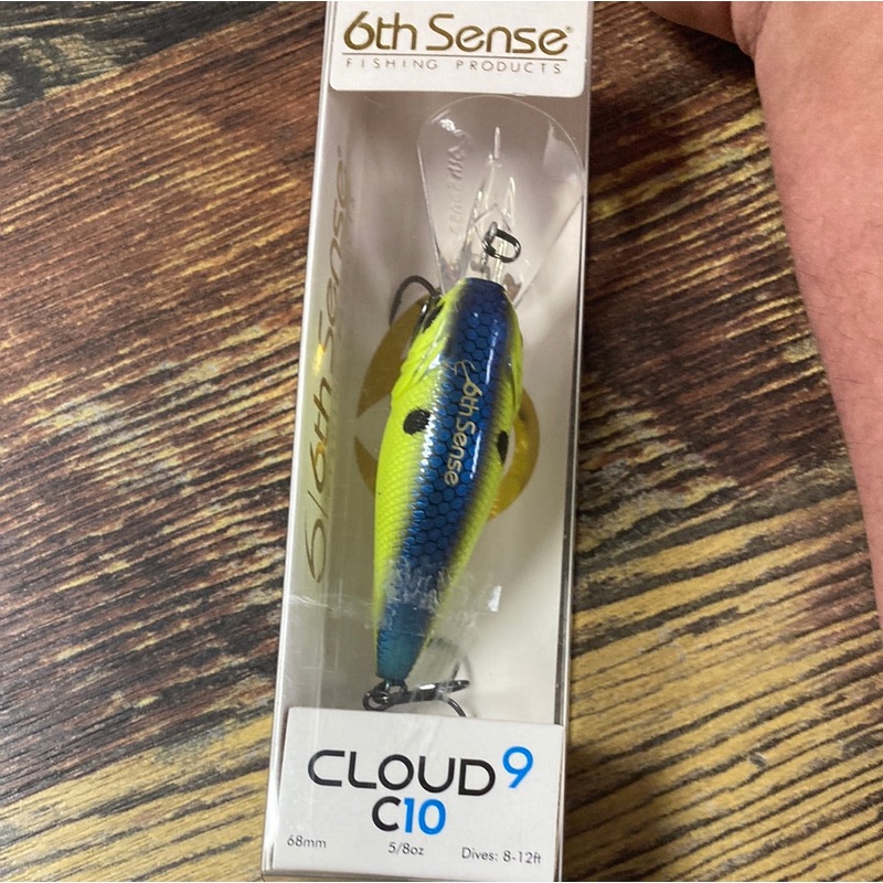 6th Sense Cloud 9 C10 – 5/8 oz. Chartreuse Pro Blue