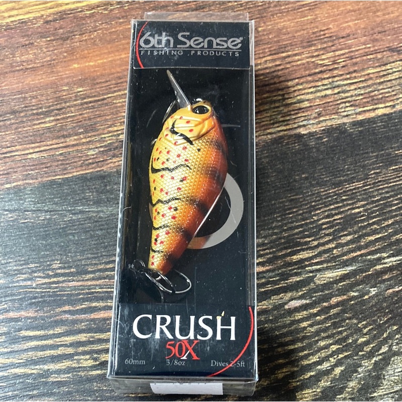6th Sense Crush 50X – 3/8 oz. Boiled Craw