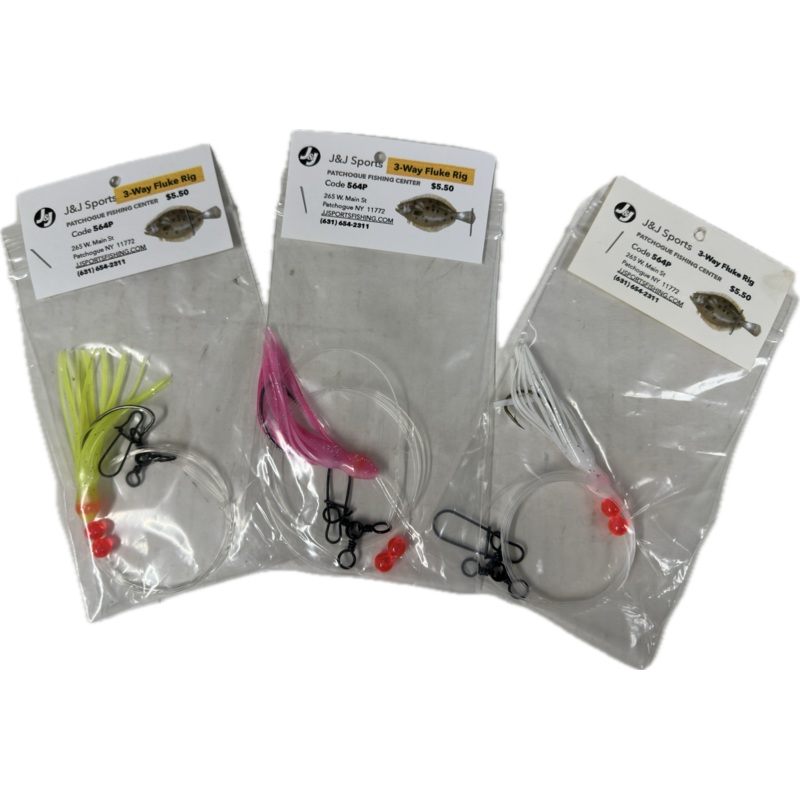 J&J 3-Way Squid Fluke Rig