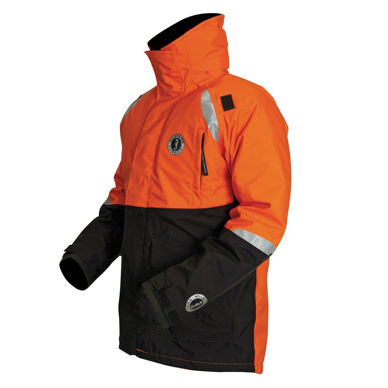 Mustang Catalyst Flotation Coat – Orange/Black – XL [MC5446-33XL-206]