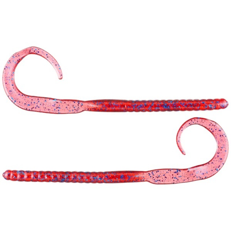 NetBait C-Mac Curly Tail 11″ Worm (9 Pk)