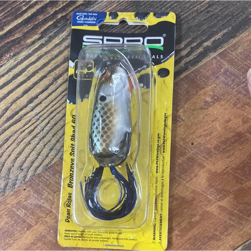 Spro Bronzeye Spit Shad 60 Killer Gill