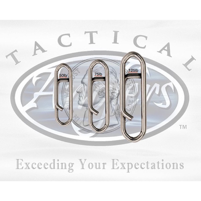 Tactical Anglers Power Clips-25lb BULK 30pc pack