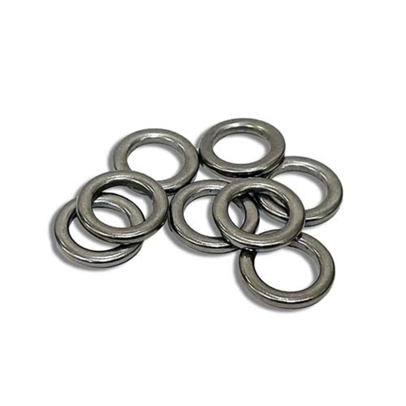 Tigress Stainless Steel Kite Rings – T88663