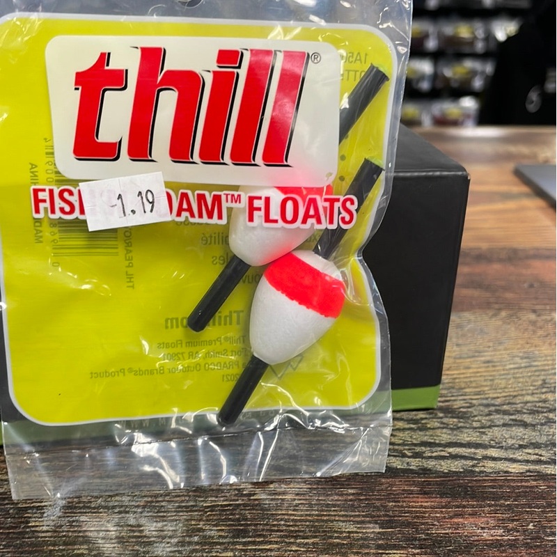 Thill Foam Floats 1.25 2 oz