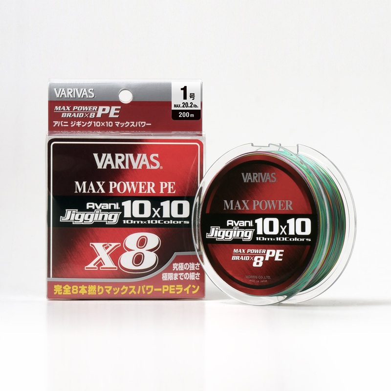Varivas – Avani Jigging 10×10 Max Power PE X8